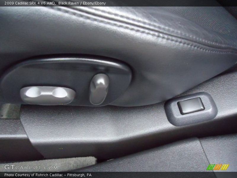 Black Raven / Ebony/Ebony 2009 Cadillac SRX 4 V6 AWD