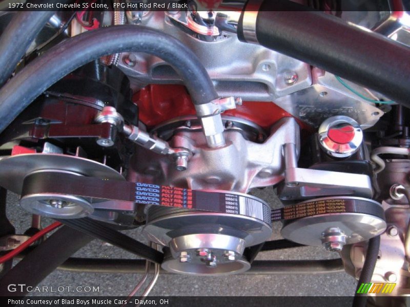 PPG Hot Rod Red / Black 1972 Chevrolet Chevelle SS Clone