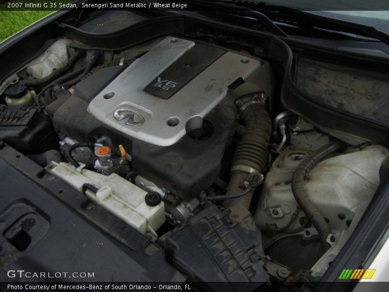 Serengeti Sand Metallic / Wheat Beige 2007 Infiniti G 35 Sedan