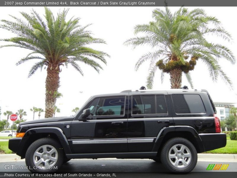 Black Clearcoat / Dark Slate Gray/Light Graystone 2007 Jeep Commander Limited 4x4