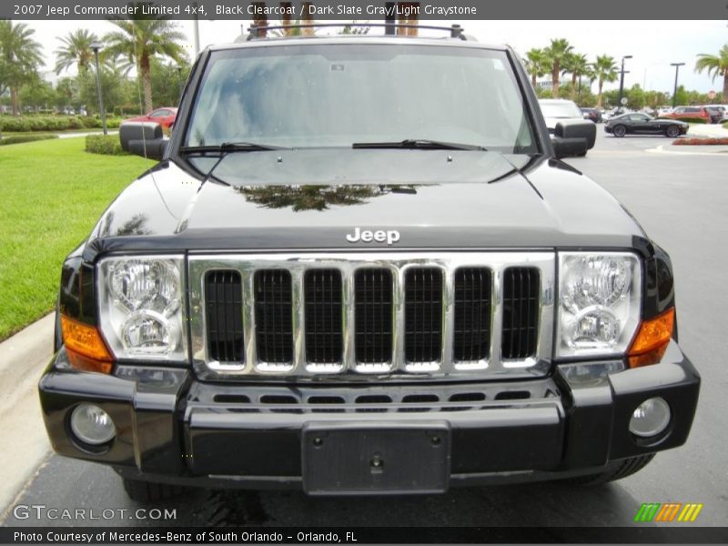 Black Clearcoat / Dark Slate Gray/Light Graystone 2007 Jeep Commander Limited 4x4