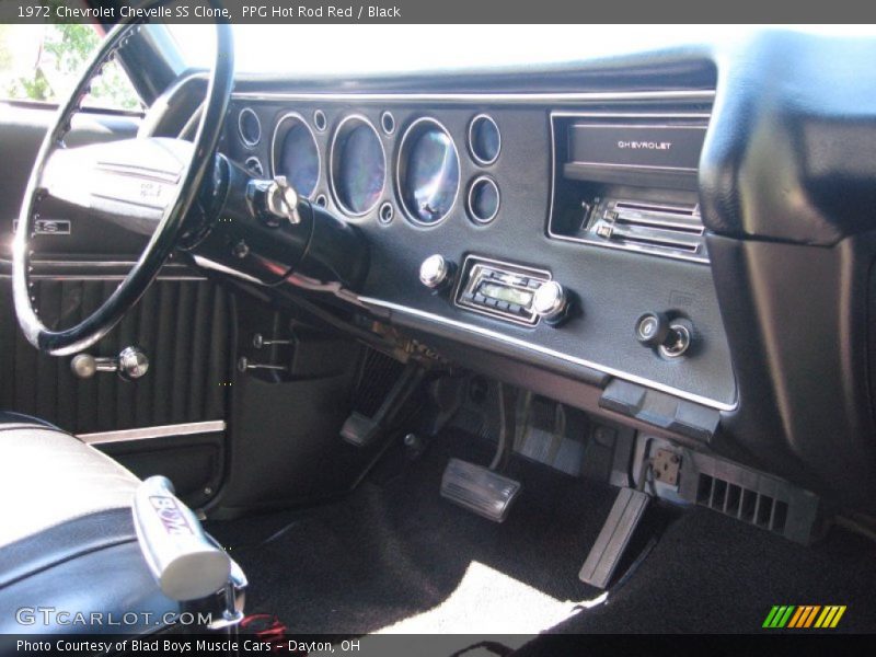 Dashboard of 1972 Chevelle SS Clone
