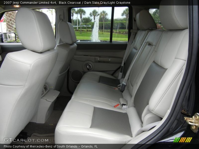 Black Clearcoat / Dark Slate Gray/Light Graystone 2007 Jeep Commander Limited 4x4