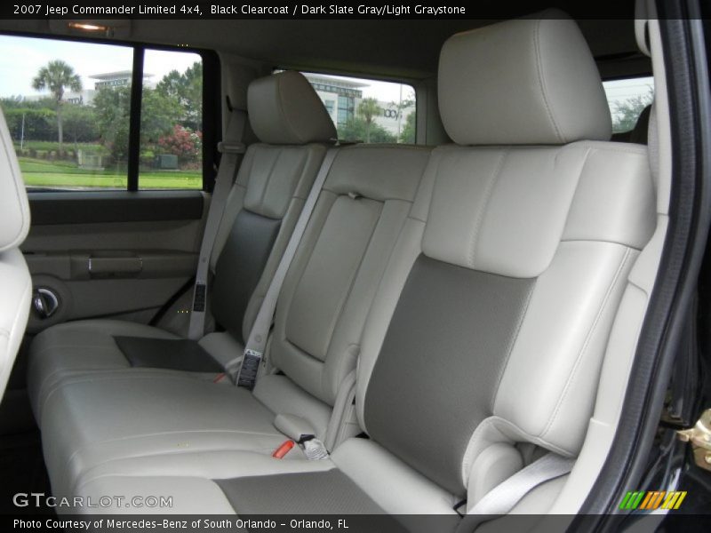 Black Clearcoat / Dark Slate Gray/Light Graystone 2007 Jeep Commander Limited 4x4