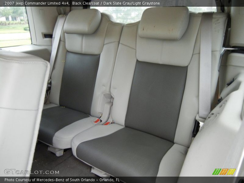 Black Clearcoat / Dark Slate Gray/Light Graystone 2007 Jeep Commander Limited 4x4
