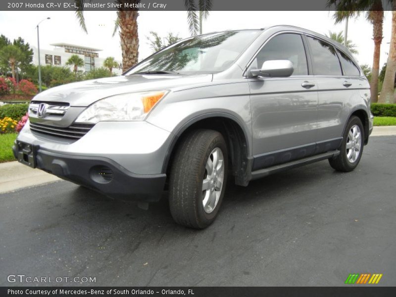 Whistler Silver Metallic / Gray 2007 Honda CR-V EX-L