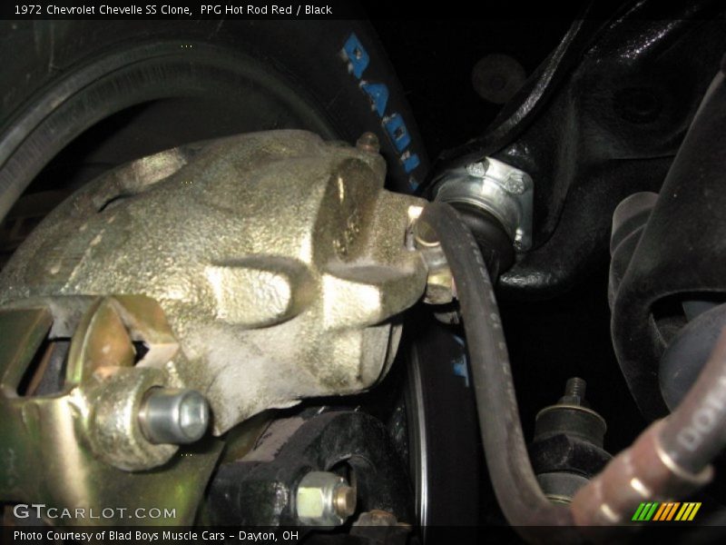 PPG Hot Rod Red / Black 1972 Chevrolet Chevelle SS Clone