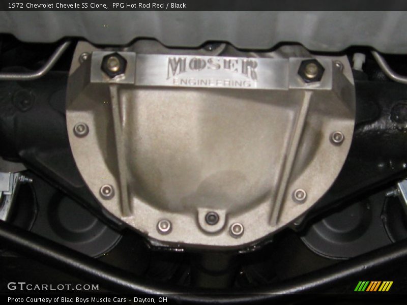 PPG Hot Rod Red / Black 1972 Chevrolet Chevelle SS Clone