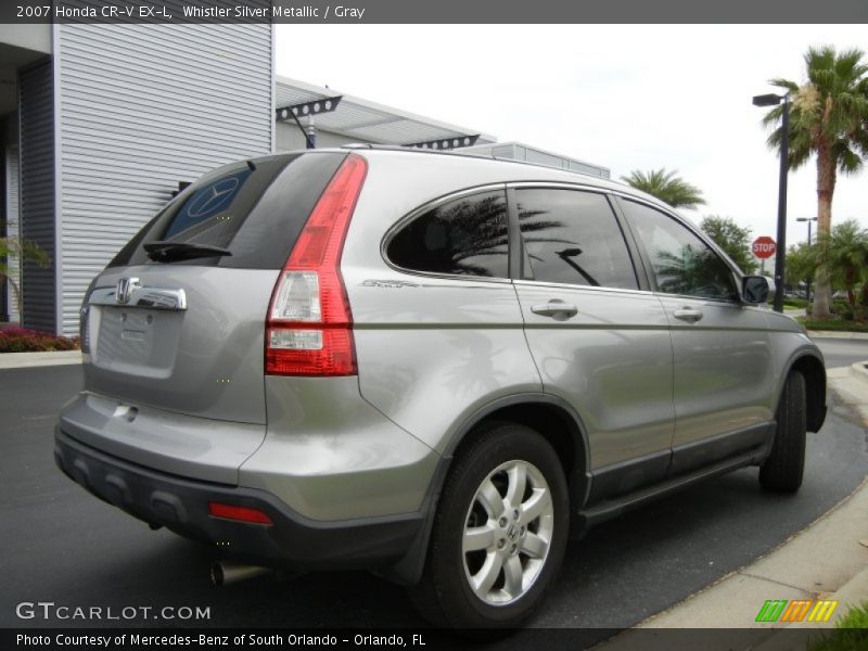 Whistler Silver Metallic / Gray 2007 Honda CR-V EX-L