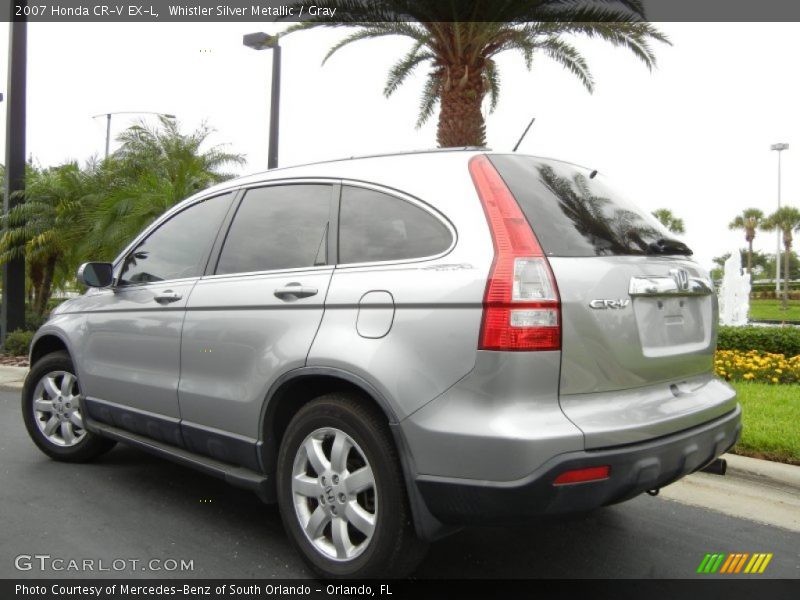 Whistler Silver Metallic / Gray 2007 Honda CR-V EX-L