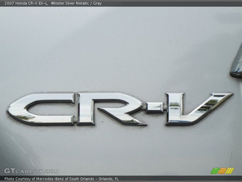 Whistler Silver Metallic / Gray 2007 Honda CR-V EX-L