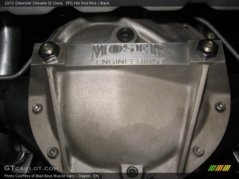 PPG Hot Rod Red / Black 1972 Chevrolet Chevelle SS Clone
