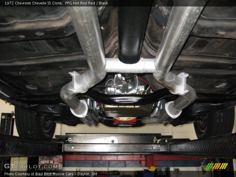 Exhaust of 1972 Chevelle SS Clone