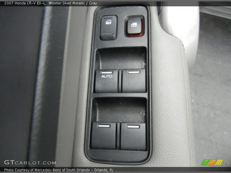 Whistler Silver Metallic / Gray 2007 Honda CR-V EX-L