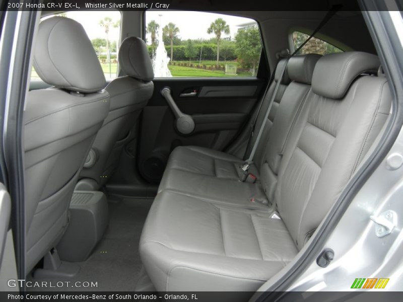 Whistler Silver Metallic / Gray 2007 Honda CR-V EX-L