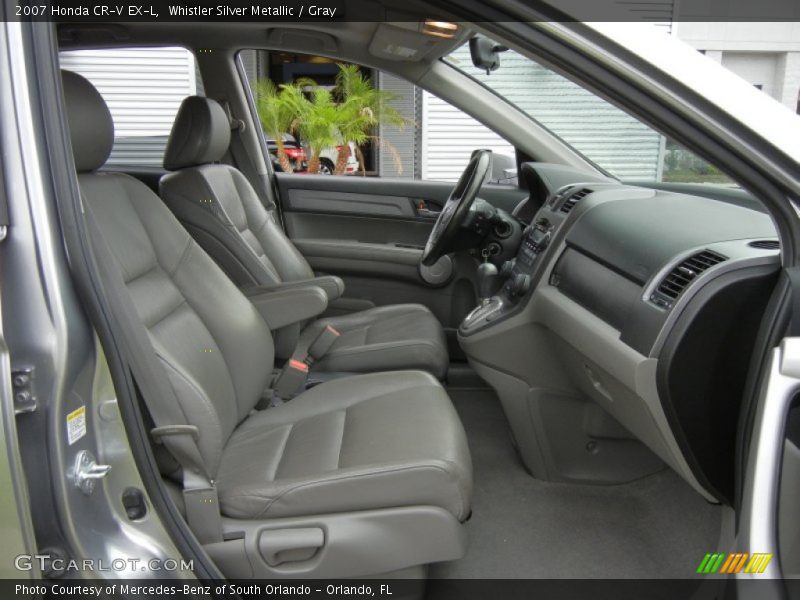 Whistler Silver Metallic / Gray 2007 Honda CR-V EX-L