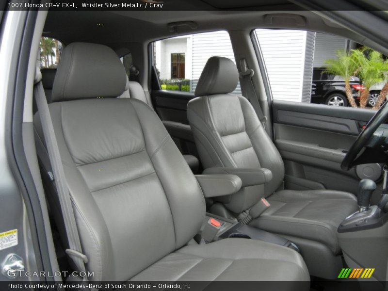 Whistler Silver Metallic / Gray 2007 Honda CR-V EX-L