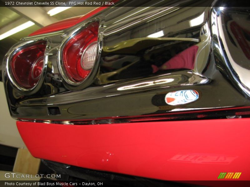 PPG Hot Rod Red / Black 1972 Chevrolet Chevelle SS Clone