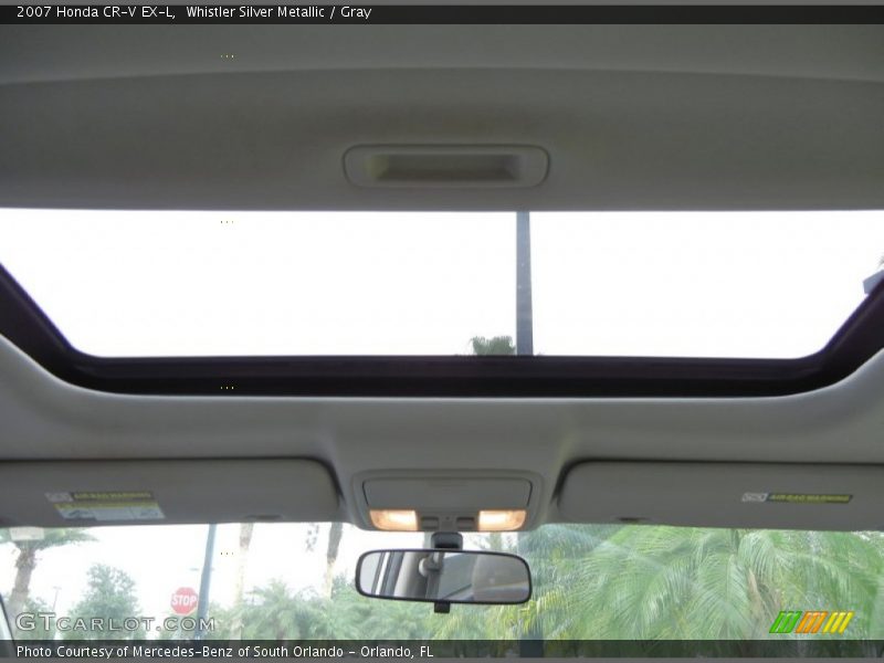 Whistler Silver Metallic / Gray 2007 Honda CR-V EX-L