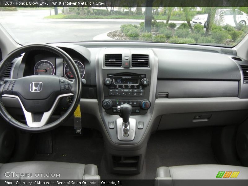 Whistler Silver Metallic / Gray 2007 Honda CR-V EX-L