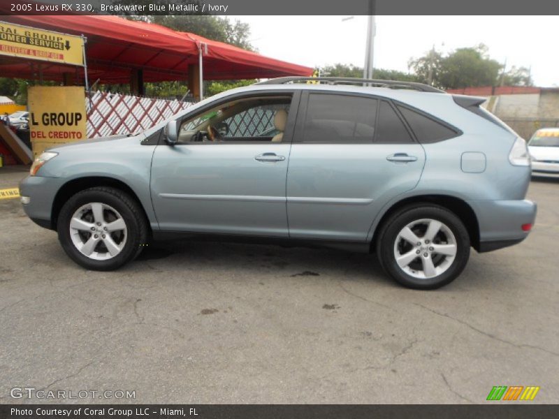 Breakwater Blue Metallic / Ivory 2005 Lexus RX 330