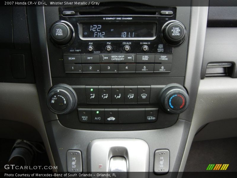 Whistler Silver Metallic / Gray 2007 Honda CR-V EX-L