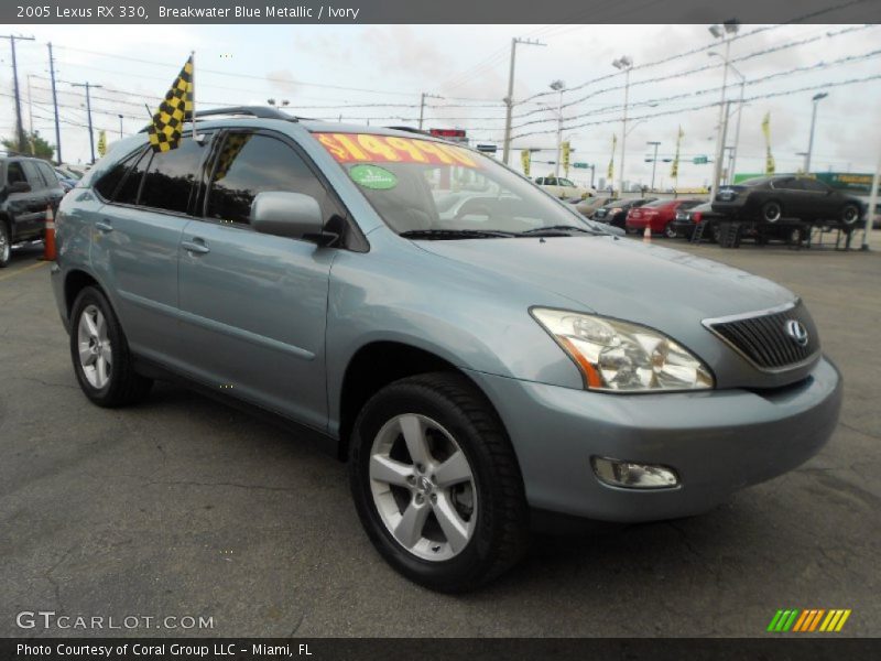Breakwater Blue Metallic / Ivory 2005 Lexus RX 330