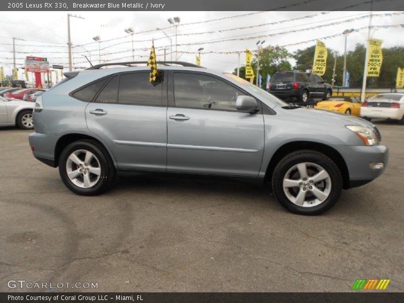 Breakwater Blue Metallic / Ivory 2005 Lexus RX 330