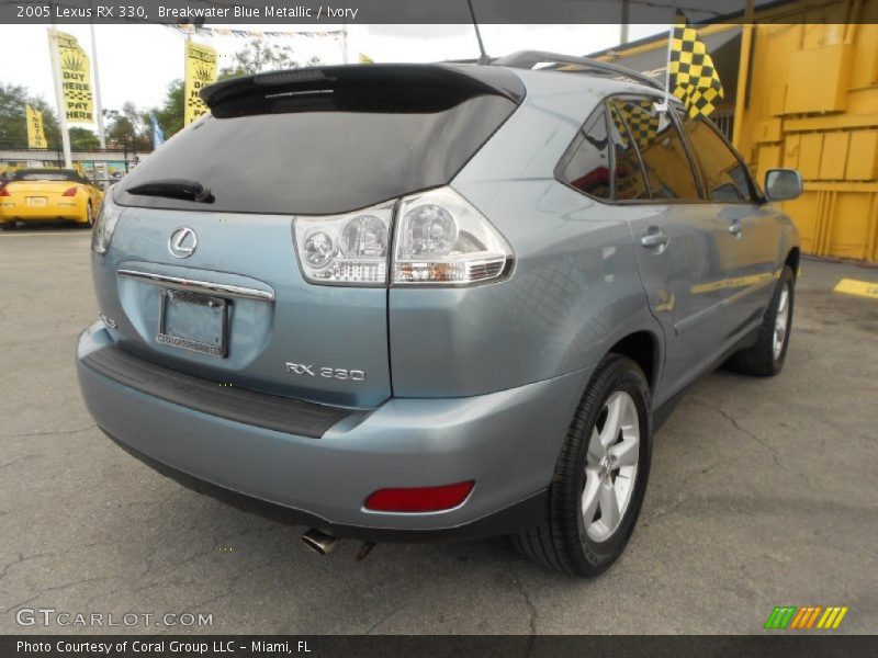 Breakwater Blue Metallic / Ivory 2005 Lexus RX 330