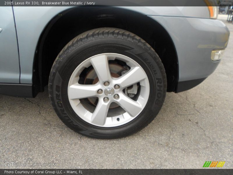 Breakwater Blue Metallic / Ivory 2005 Lexus RX 330
