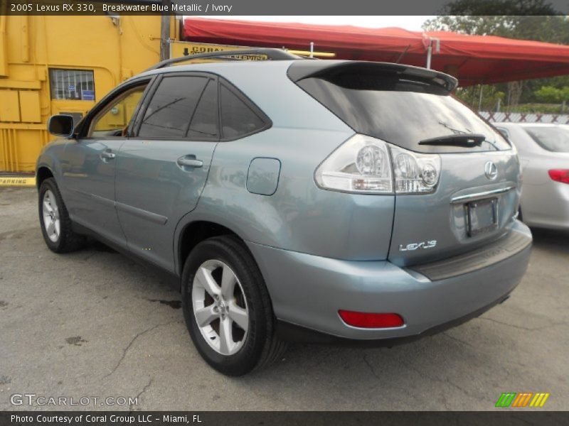Breakwater Blue Metallic / Ivory 2005 Lexus RX 330