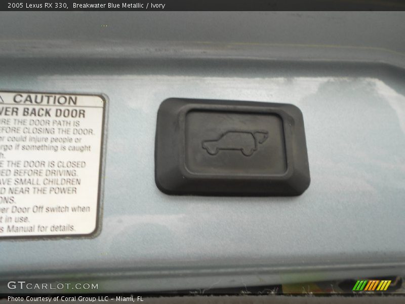 Breakwater Blue Metallic / Ivory 2005 Lexus RX 330