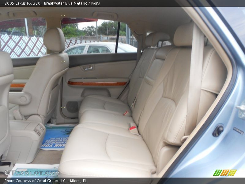 Breakwater Blue Metallic / Ivory 2005 Lexus RX 330