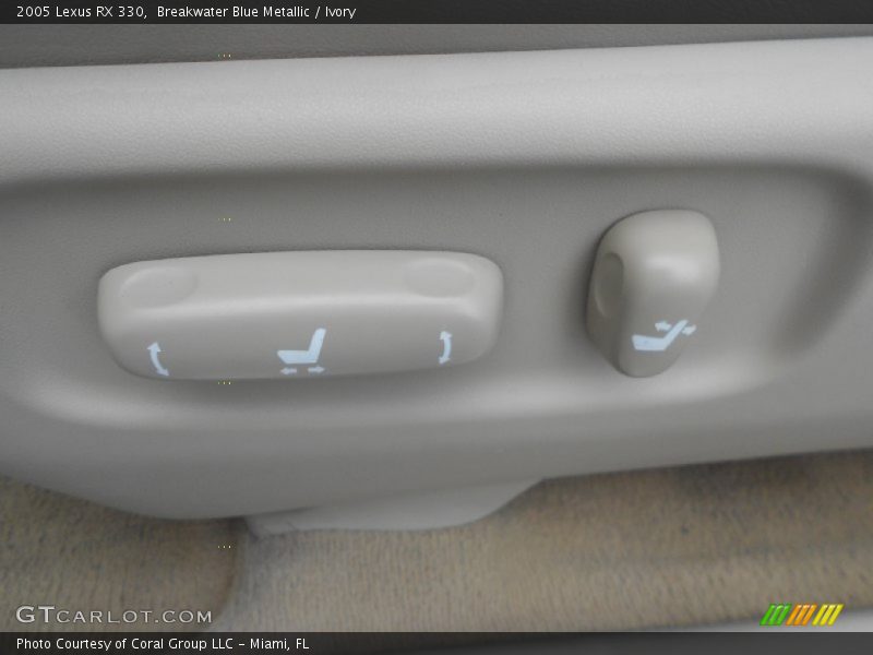 Breakwater Blue Metallic / Ivory 2005 Lexus RX 330