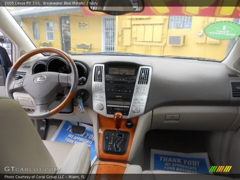 Breakwater Blue Metallic / Ivory 2005 Lexus RX 330