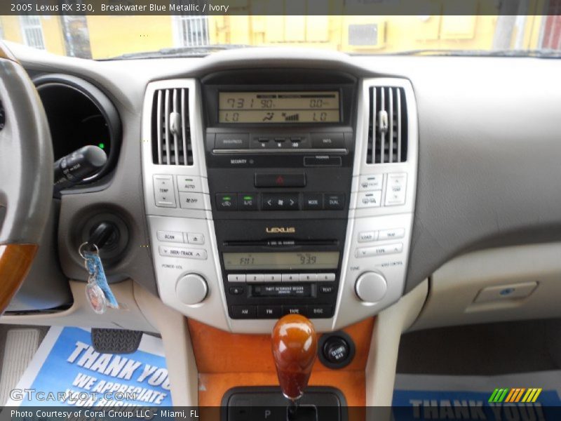 Breakwater Blue Metallic / Ivory 2005 Lexus RX 330