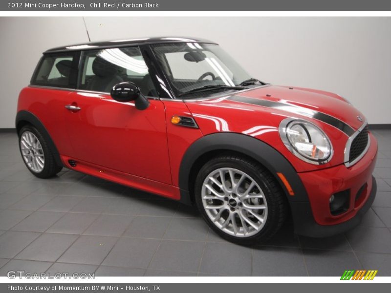 Chili Red / Carbon Black 2012 Mini Cooper Hardtop