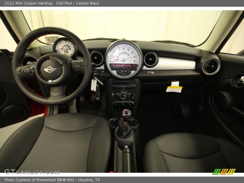 Chili Red / Carbon Black 2012 Mini Cooper Hardtop