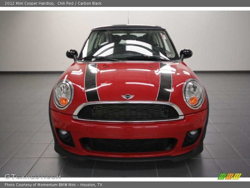 Chili Red / Carbon Black 2012 Mini Cooper Hardtop