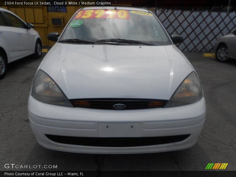 Cloud 9 White / Medium Graphite 2004 Ford Focus LX Sedan