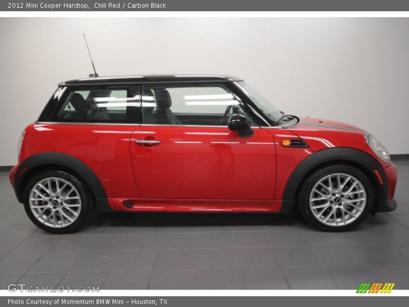 Chili Red / Carbon Black 2012 Mini Cooper Hardtop