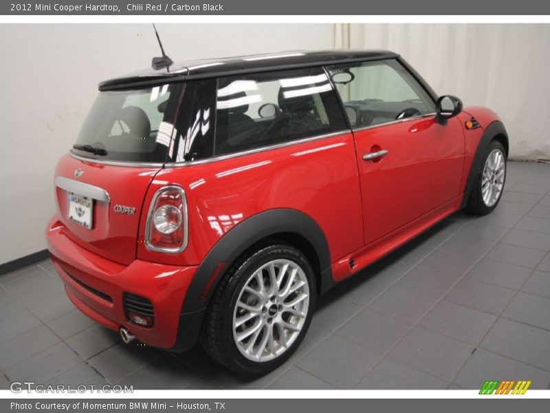 Chili Red / Carbon Black 2012 Mini Cooper Hardtop