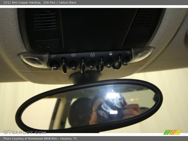 Chili Red / Carbon Black 2012 Mini Cooper Hardtop
