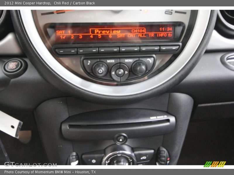 Chili Red / Carbon Black 2012 Mini Cooper Hardtop