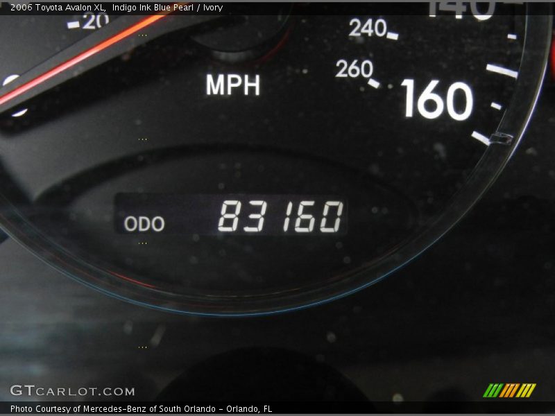 Indigo Ink Blue Pearl / Ivory 2006 Toyota Avalon XL