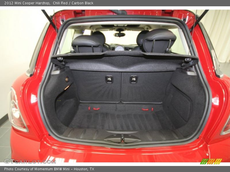 Chili Red / Carbon Black 2012 Mini Cooper Hardtop