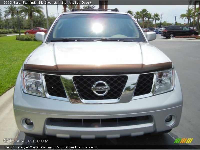 Silver Lightning Metallic / Desert 2006 Nissan Pathfinder SE