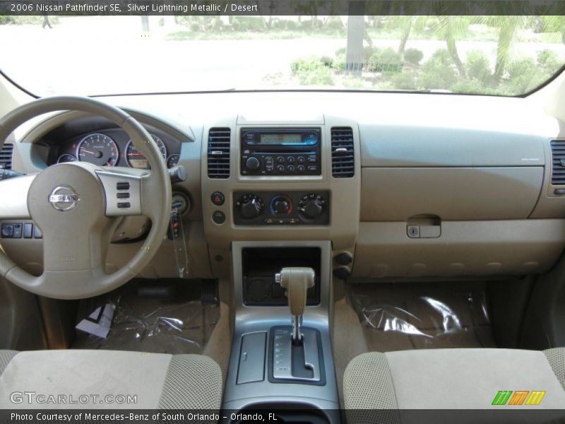 Silver Lightning Metallic / Desert 2006 Nissan Pathfinder SE