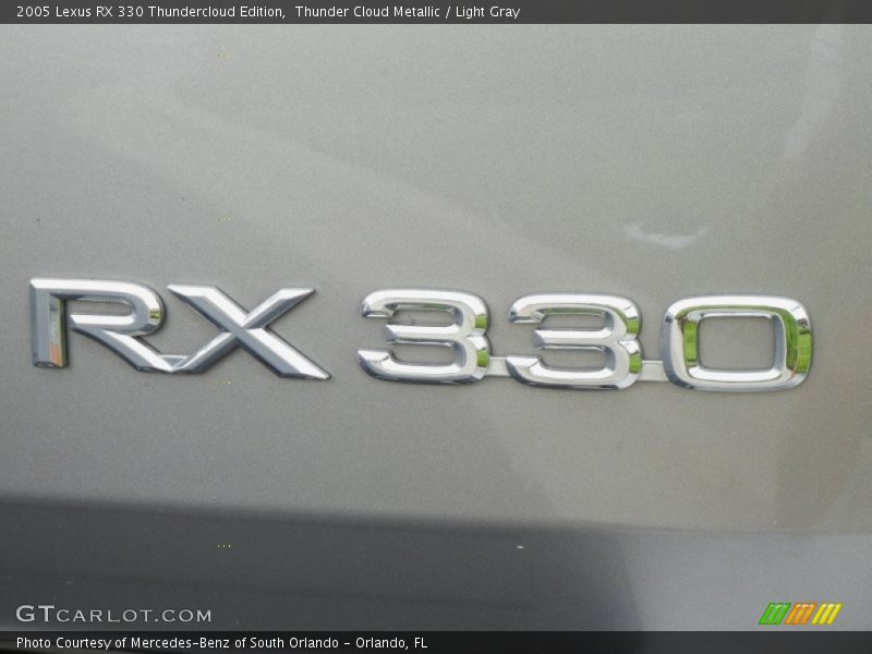  2005 RX 330 Thundercloud Edition Logo