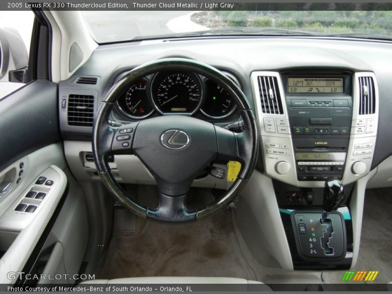 Dashboard of 2005 RX 330 Thundercloud Edition